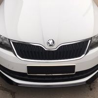 Skoda Rapid Сплиттер 1